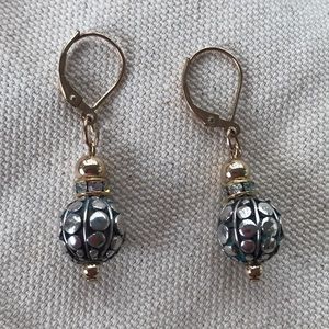 Sterling Silver & Gold-Filled Earrings Swarovski